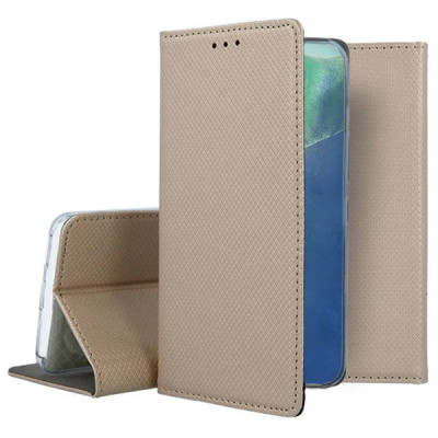 Кожени калъфи Кожени калъфи за Samsung  Кожен калъф тефтер и стойка Magnetic FLEXI Book Style за Samsung Galaxy Note 20 N980F златист
